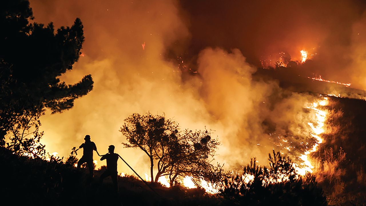 Çanakkale'deki yangına Kastamonu’dan da ekipler sevk edildi