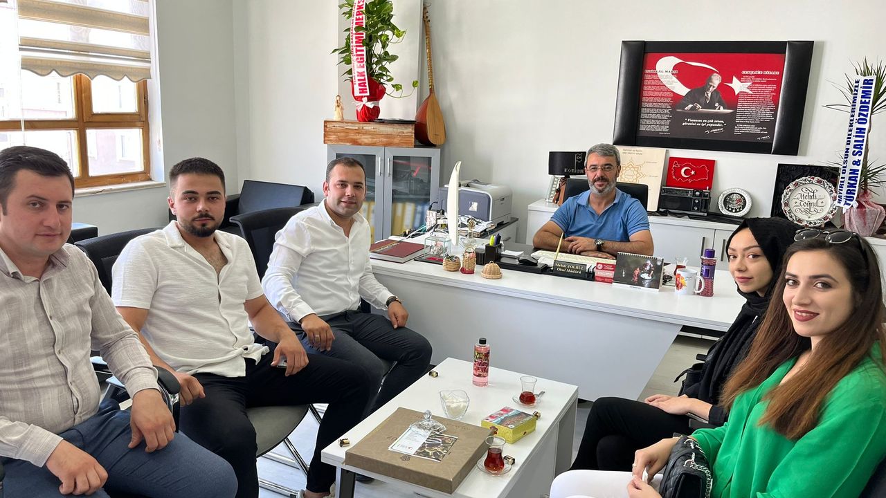 Tosya TÜGVA'dan yeni atanan müdürlere ziyaretler