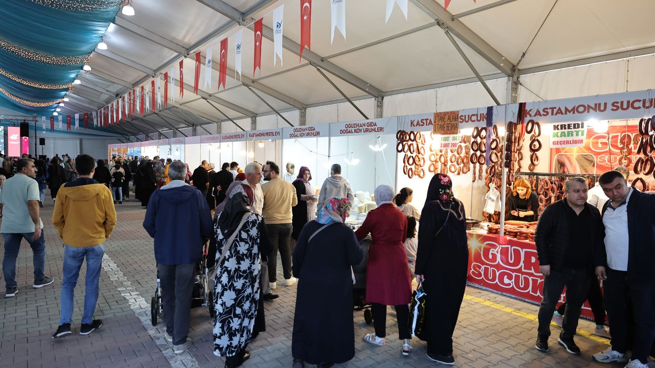 Sultangazi'de Kastamonu'nun lezzetleri ve kültürü tanıtıldı