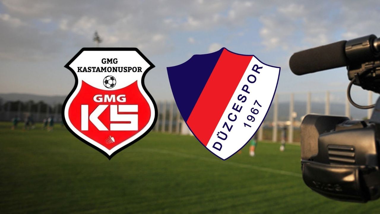 GMG Kastamonuspor - Düzcespor  maçı Kastamonu İstiklal 'de NAKLEN