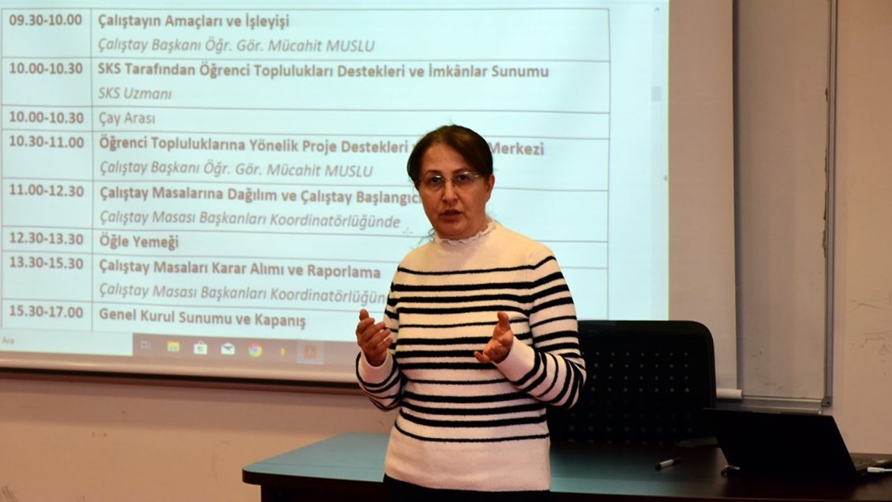 Kastamonu Üniversitesi'nde öğrencilerden gelişim çalıştayı