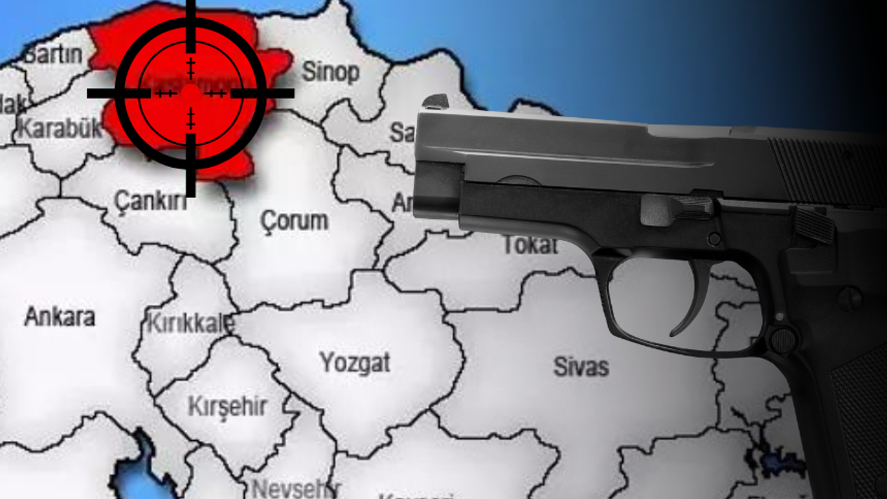 Türkiye'nin silahlı şiddet haritası yayınlandı! Kastamonu kaçıncı sırada?