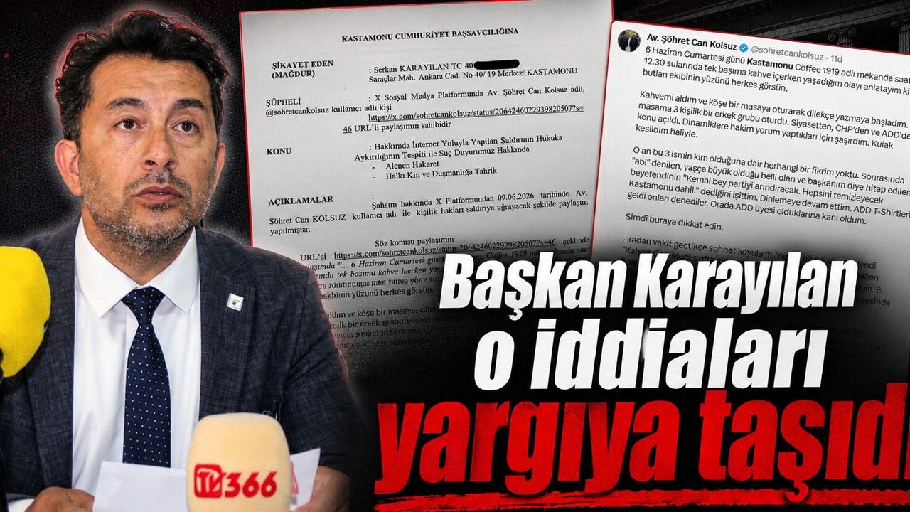 Başkan Karayılan o iddiaları yargıya taşıdı