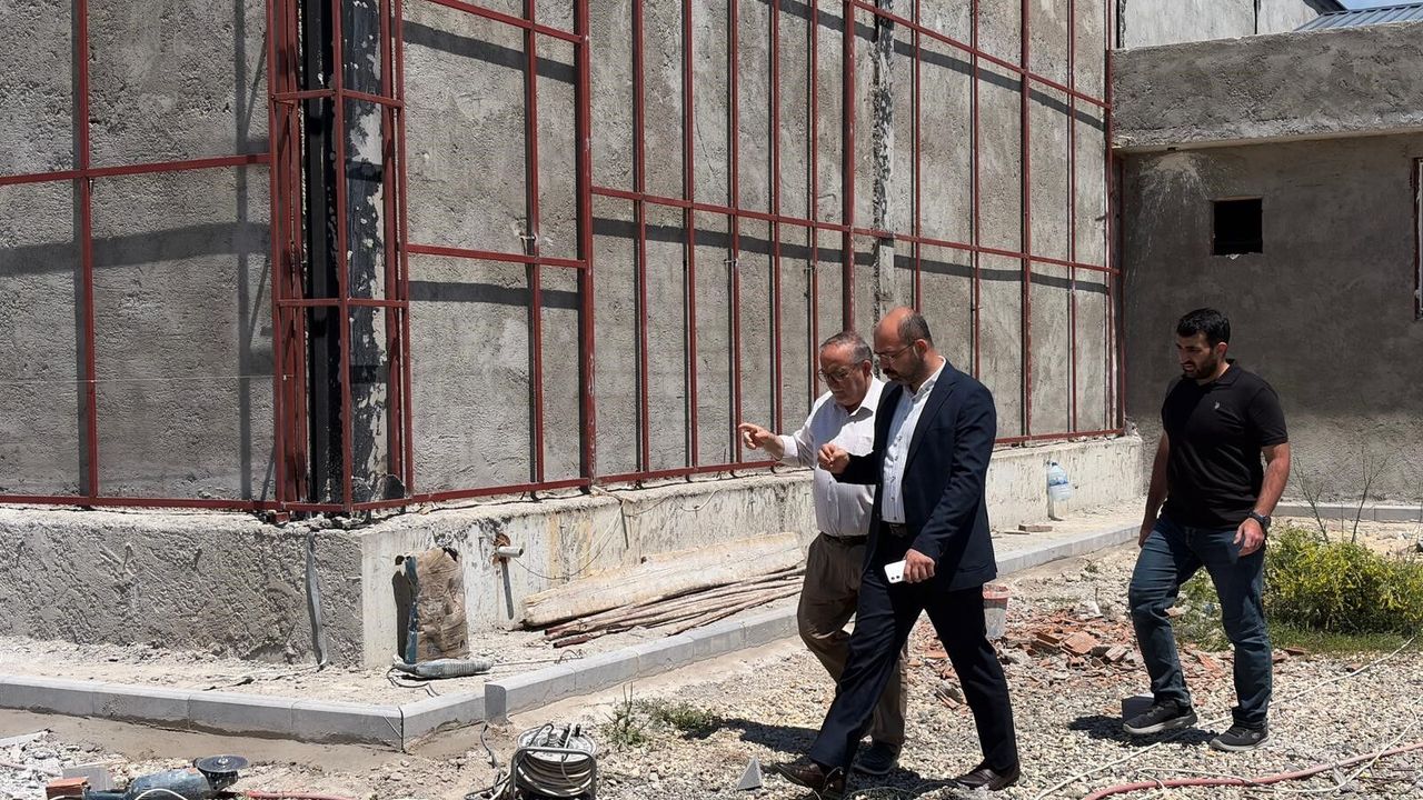 Başkan Kavaklıgil, çalışmaları yerinde inceledi