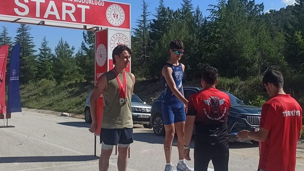 Çankırı’da Kastamonu rüzgarı: Duatlonda kürsü başarısı