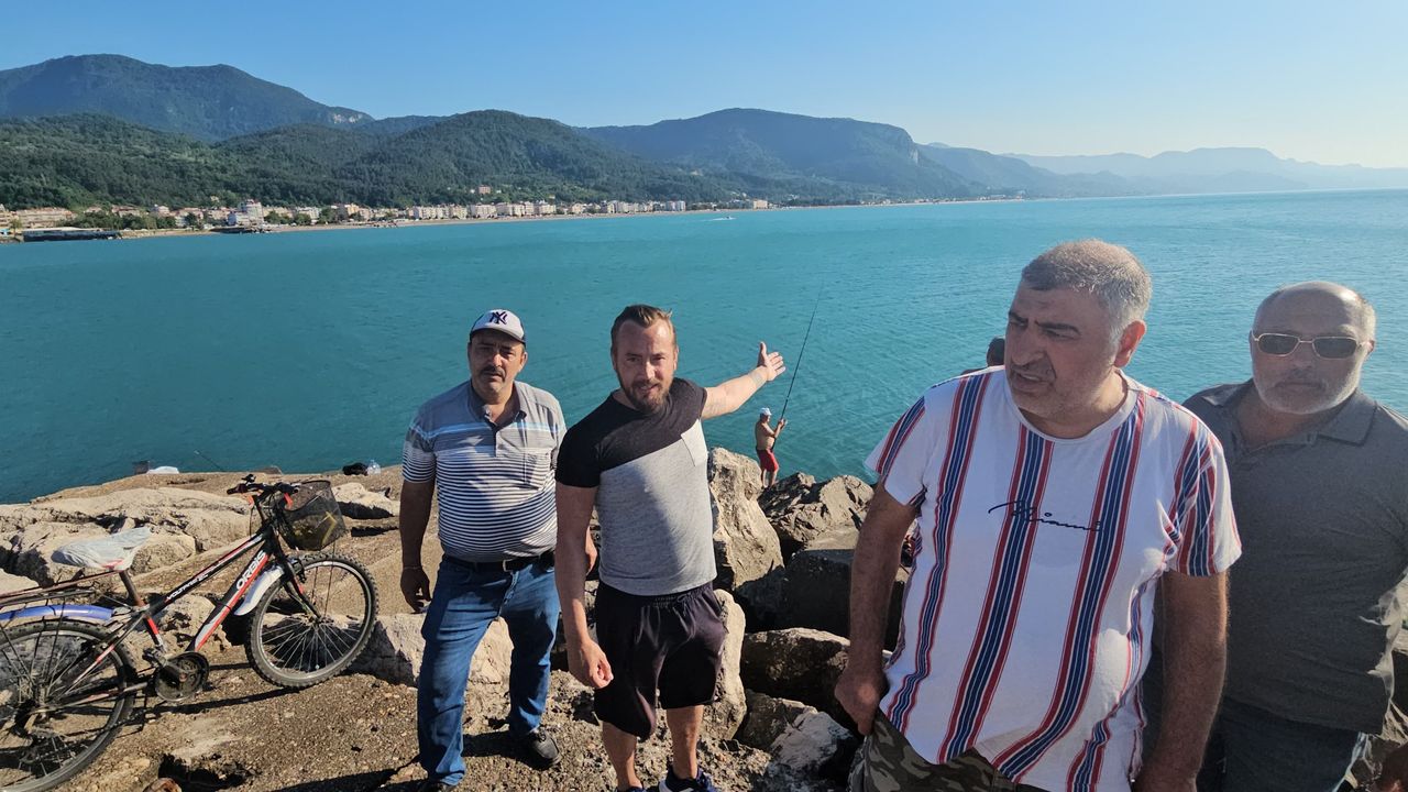 Cide'de ilginç olay: Vatandaşlar panik yaşadı!