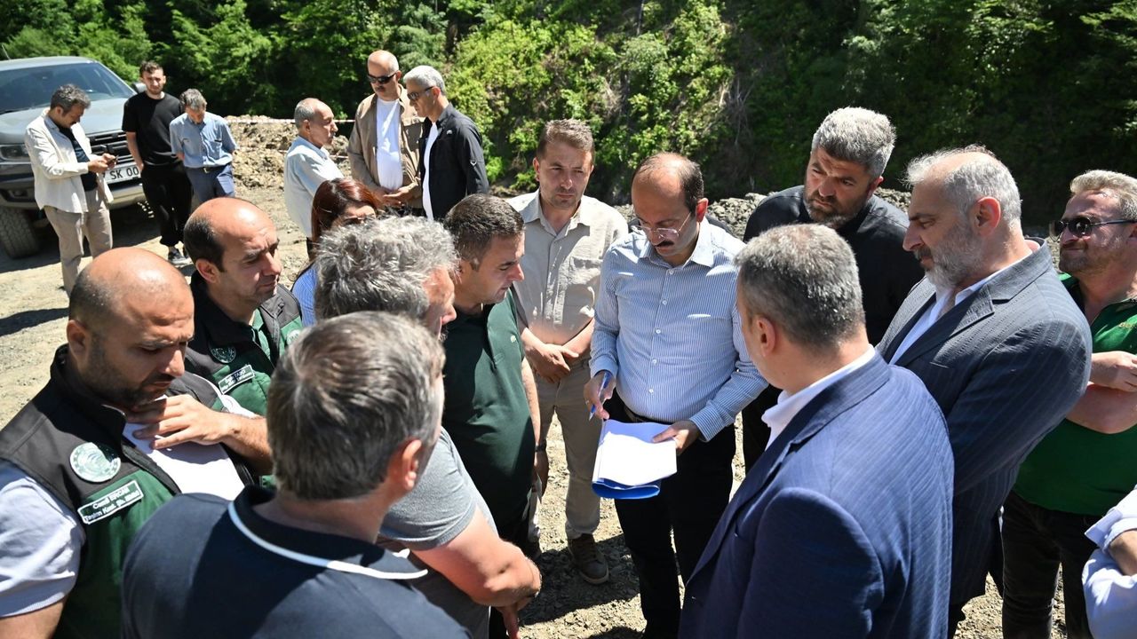 DSİ Genel Müdürü Balta, İnebolu'da incelemelerde bulundu