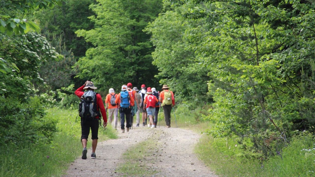 Kastamonu’da 95 kilometrelik tarihi yürüyüş devam ediyor