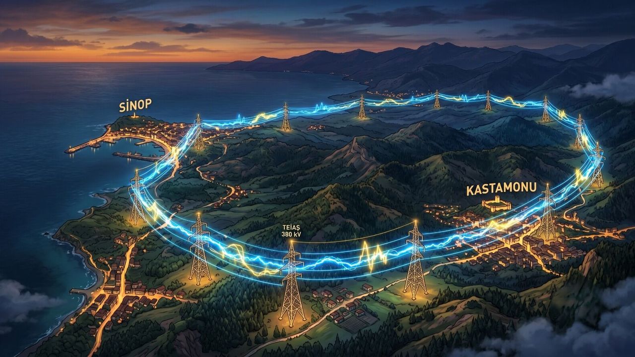 Sinop-Kastamonu enerji hattı güçleniyor: Karar yürürlüğe gir