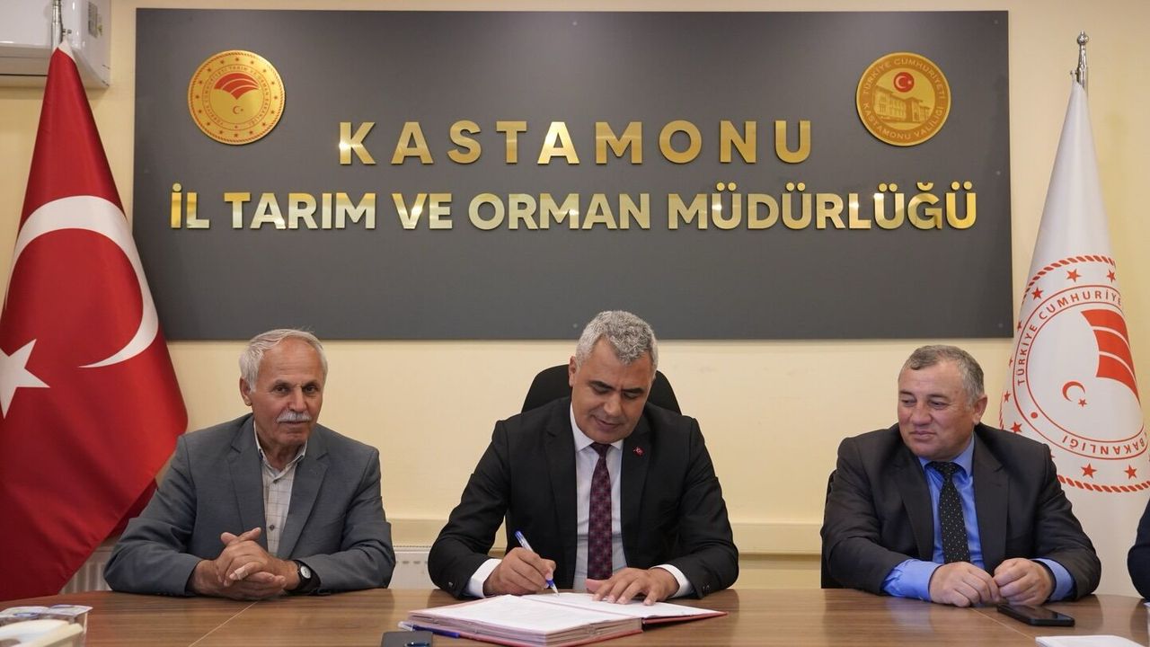Kastamonu tarımı için imzalar atıldı
