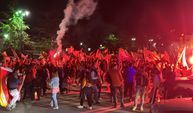 Galatasaray taraftarı Kastamonu'da şampiyonluğu kutladı