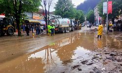 Şiddetli yağış Azdavay, Pınarbaşı ve Ağlı'yı olumsuz etkiledi