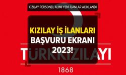 Kızılay’dan personel alımı! KPSS şartı yok!