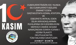 Atatürk ve silah arkadaşları için Kuran-ı Kerim Tilaveti