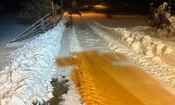 Kastamonu’da kardan kapanan yollarda çalışmalar sürüyor  