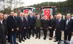 Bakan Yumaklı köylere su tankeri dağıtımı törenine katıldı