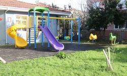 Cide’de çocuk oyun parkı kuruldu