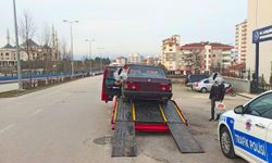 Kastamonu'da abartı egzozlu araçlar trafikten MEN EDİLDİ