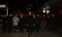 Kastamonu'da "Teröre Lanet ve Şehitlere Saygı " yürüyüşü