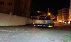 Kastamonu Belediyesi'nden gece boyunca tuzlama çalışması