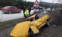 Sinop Boyabat’ta feci kaza: 2 yaralı