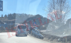 Kastamonu'da kaza: Virajı alamadı, şarampole düştü!