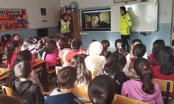 Kastamonu'da Jandarma'dan öğrencilere trafik semineri 
