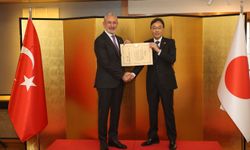 Kastamonulu hemşerimiz Tosyalı’ya Japonya’dan ödül