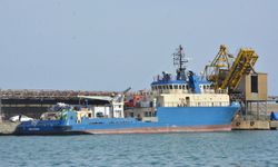 Tanux-1 destek gemisi İnebolu Limanı'na demirledi