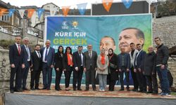 Küre AK Parti Seçim Bürosu düzenlenen törenle açıldı
