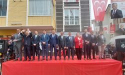 Seydiler’de MHP İlçe Seçim İletişim Merkezi açıldı