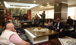 Dev maç öncesi takım başkanlarından Kastamonu Belediyesine ziyaret