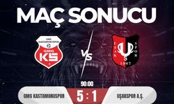 GMG Kastamonuspor 5 - 1 Uşakspor Maç Özeti