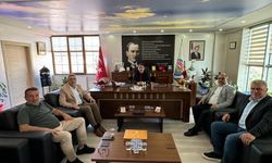 Emin Çınar'dan Cide Belediyesine ziyaret