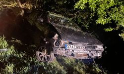 Kastamonu'da yağmurda kayganlaşan yol kazaya neden oldu: 1 yaralı