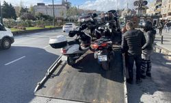 Kastamonu'da motosiklet sürücüleri kask takmıyor!