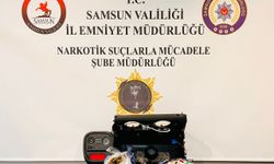 Samsun'da ses sistemine zulalanmış 1 kilogram uyuşturucu bulundu
