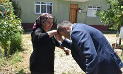 Kahraman Polis Memuru İlker Narin'in ailesine ziyaret