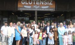 AK Parti'li Karaaslan, Samsun'da glütensiz ürünlerin yer alacağı kafenin açılışını yaptı