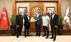 Bağcılar Belediye Başkanı Özdemir’e Gazeteci hemşerilerinden ziyaret