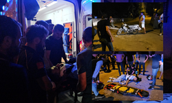 Cide'de feci motosiklet kazası: 2 yaralı!