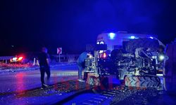 Kastamonu'da otomobil traktöre çarptı: 1 yaralı