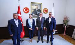 Kastamonu heyeti Gençlik ve Spor Bakanı Bak'ı ziyaret etti