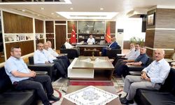 Kastamonulu Muhtarlar Başkan Baltacı'yı ziyaret etti