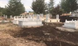 Kastamonu’da mezarlık yandı! Yangın ormana sıçramadan söndürüldü