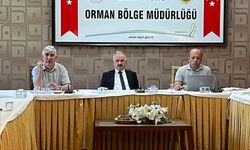 Orman’da video konferans usulü toplantı