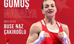 Buse Naz Çakıroğlu, Paris 2024'te gümüş madalya kazandı