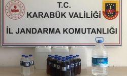 Karabük'te sahte içki operasyonunda 1 şüpheli yakalandı