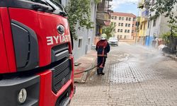 Kastamonu’da bodrum katında yangın çıktı