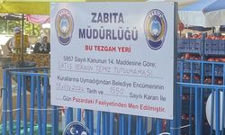 Temizliğe dikkat etmeyen pazar esnafının tezgahı 1 hafta kapatıldı!